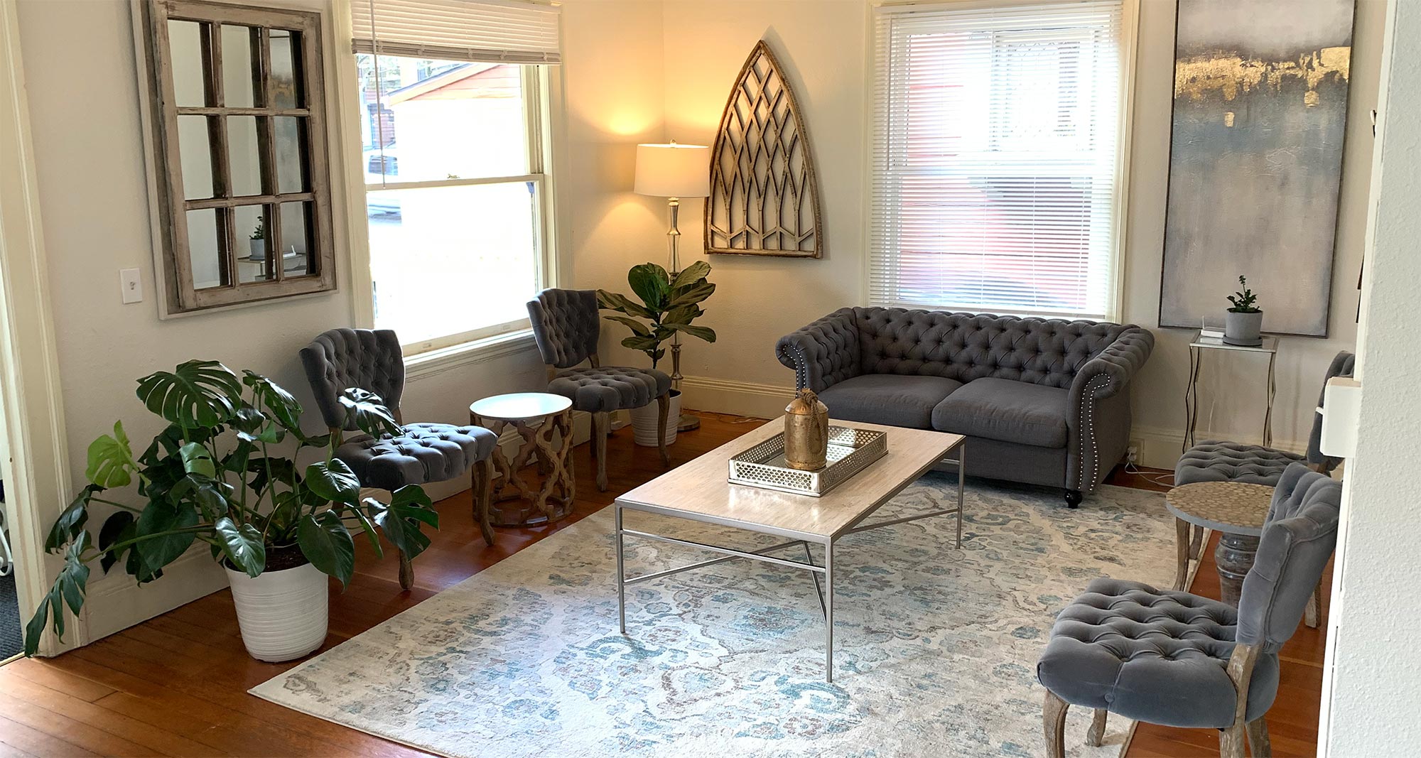 Precision Healing lobby home page