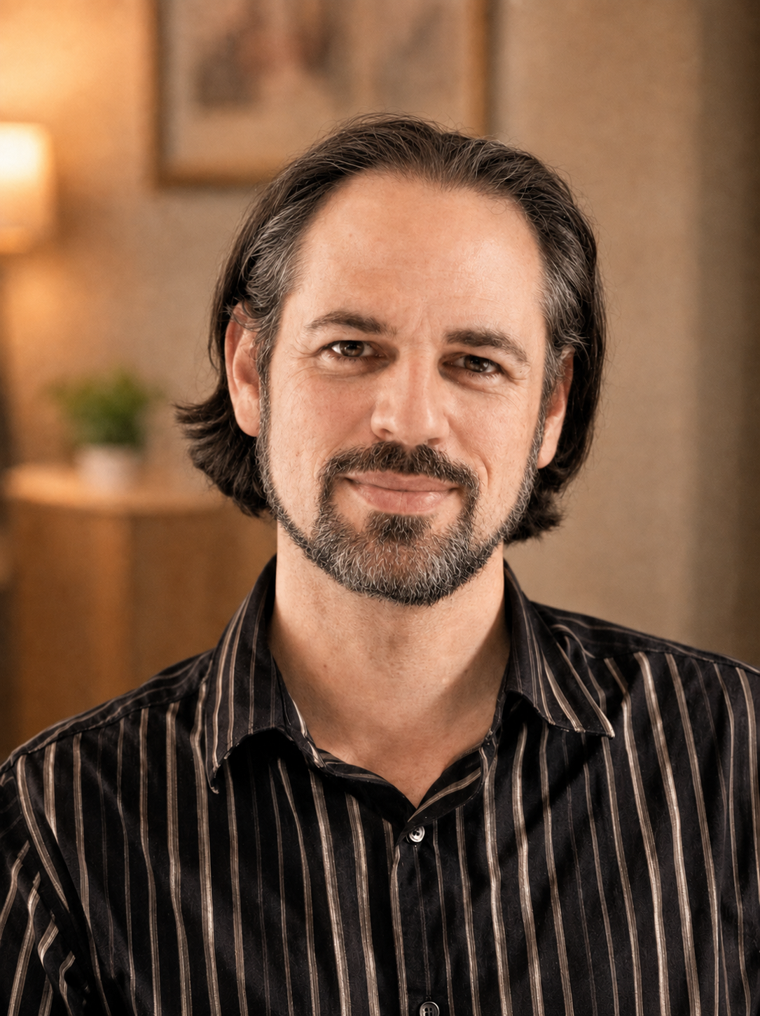 Portrait of Brandon Saggio, owner and licensed massage therapist