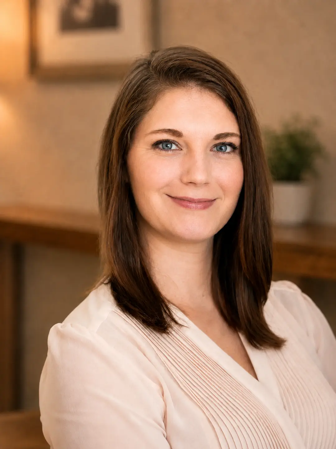 Portrait of Frances Griffey, licensed massage therapist